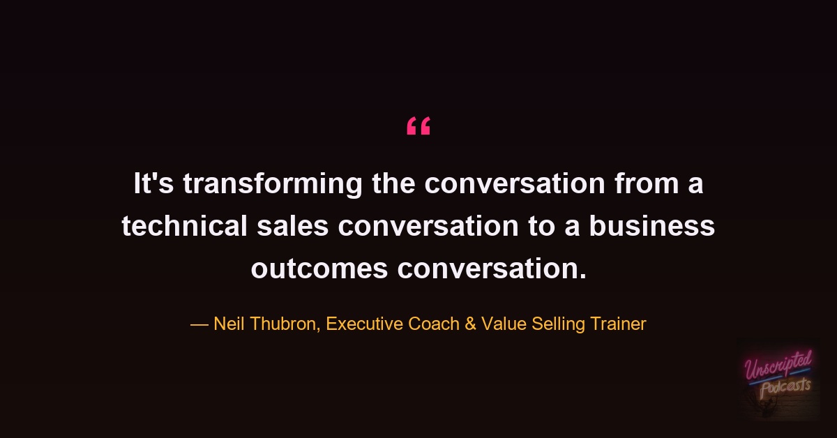 Your SaaS Demo Is a Feature Tour. Sell the Business Outcome.